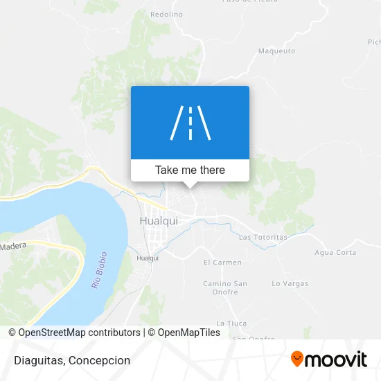 Diaguitas map
