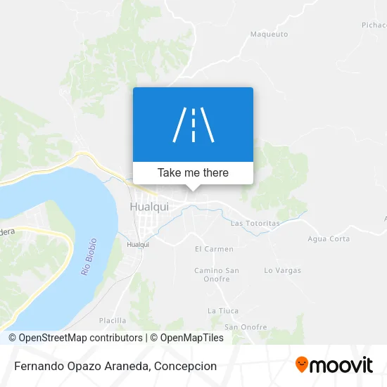 Mapa de Fernando Opazo Araneda