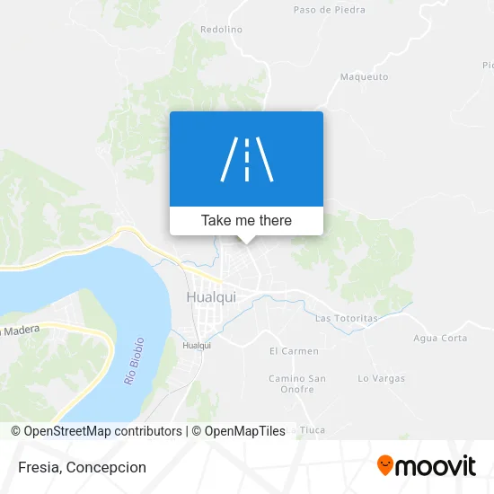 Fresia map