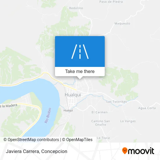 Javiera Carrera map