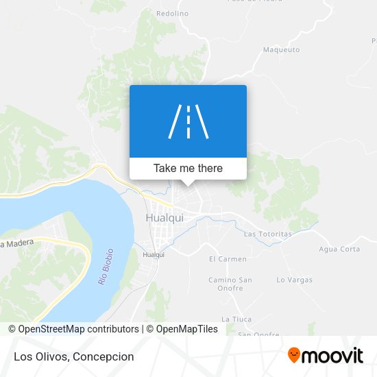Mapa de Los Olivos