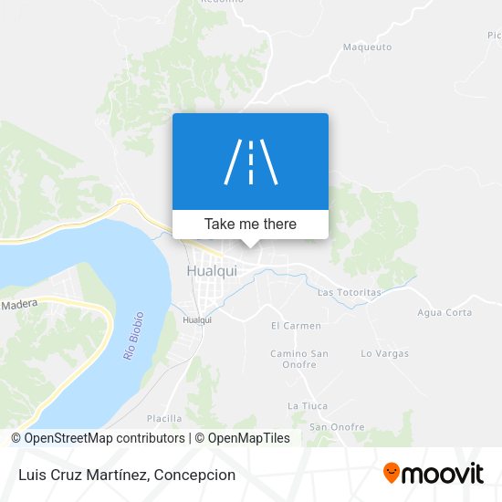 Luis Cruz Martínez map