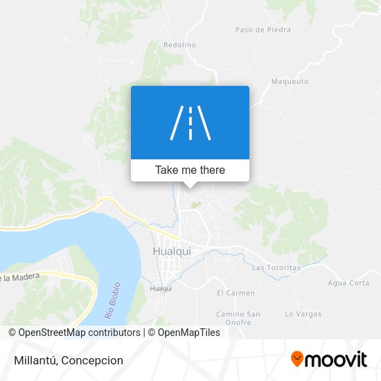 Mapa de Millantú