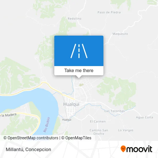 Mapa de Millantú