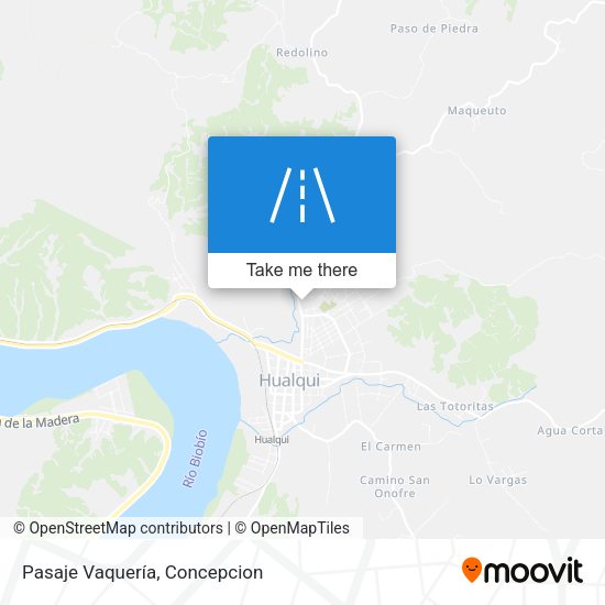 Pasaje Vaquería map
