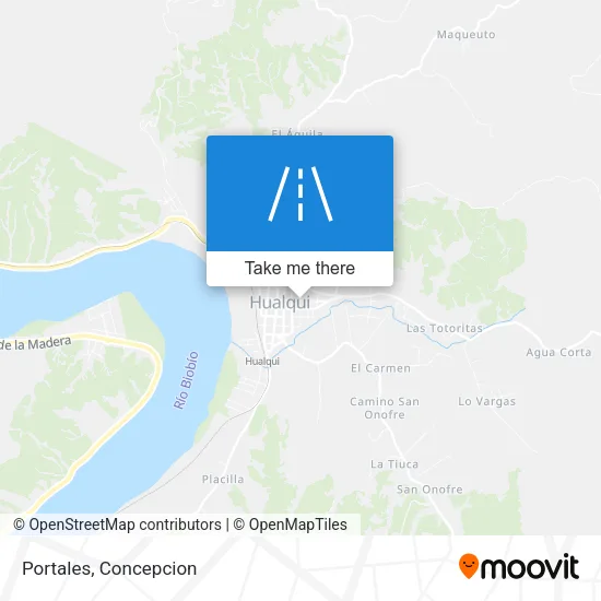 Portales map
