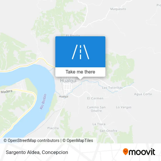 Mapa de Sargento Aldea