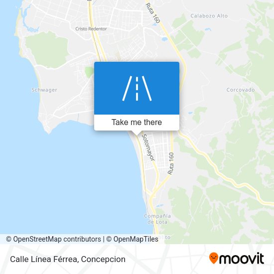 Calle Línea Férrea map