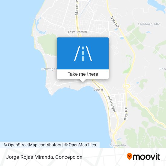Mapa de Jorge Rojas Miranda