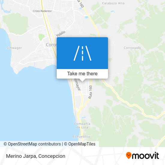 Merino Jarpa map