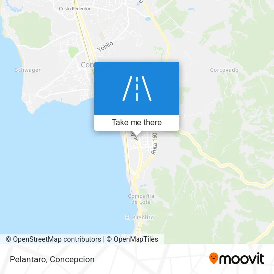 Pelantaro map