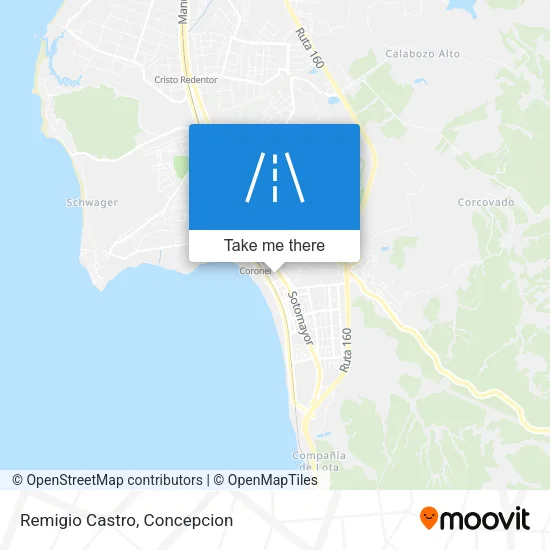 Remigio Castro map