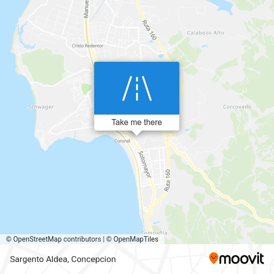 Mapa de Sargento Aldea