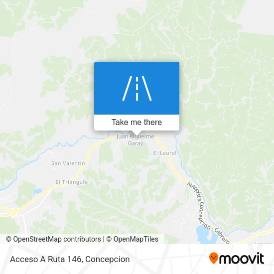 Acceso A Ruta 146 map