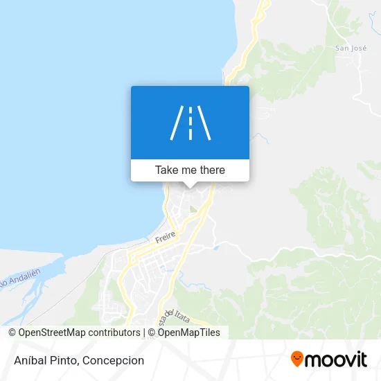 Aníbal Pinto map