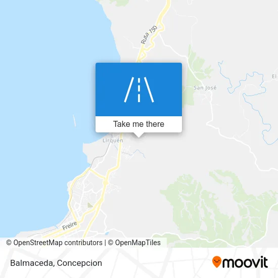 Balmaceda map