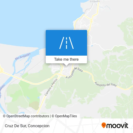 Mapa de Cruz De Sur
