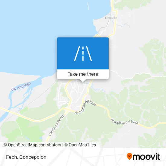 Mapa de Fech