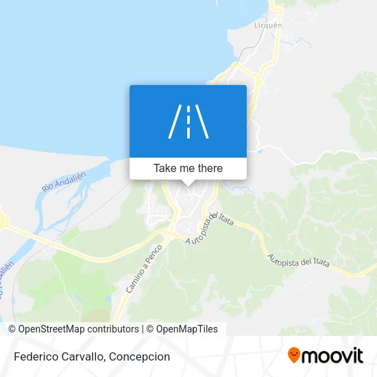 Mapa de Federico Carvallo