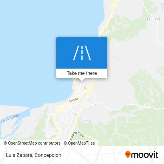 Mapa de Luis Zapata