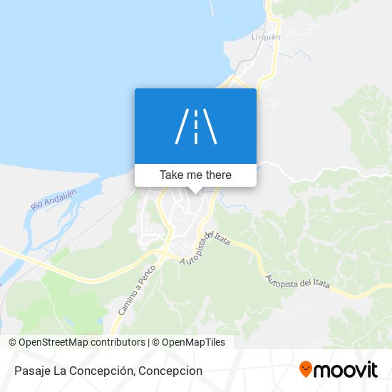 Mapa de Pasaje La Concepción