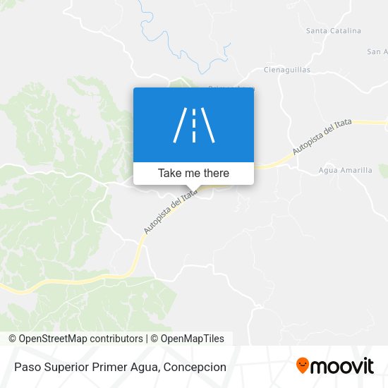 Paso Superior Primer Agua map