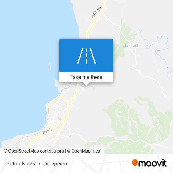 Mapa de Patria Nueva