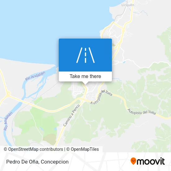 Pedro De Oña map
