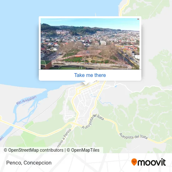 Mapa de Penco