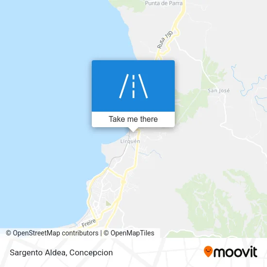 Mapa de Sargento Aldea