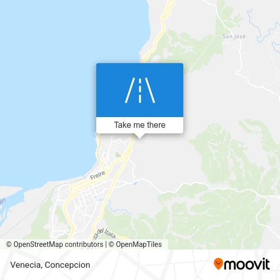 Venecia map