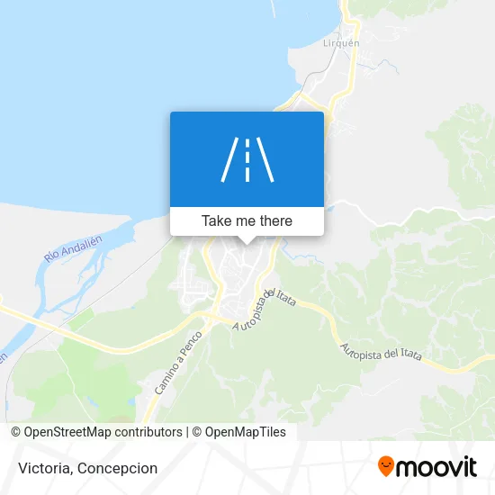Mapa de Victoria