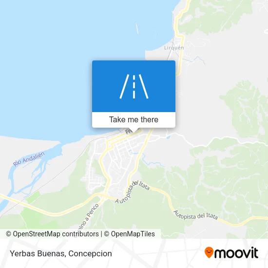 Yerbas Buenas map