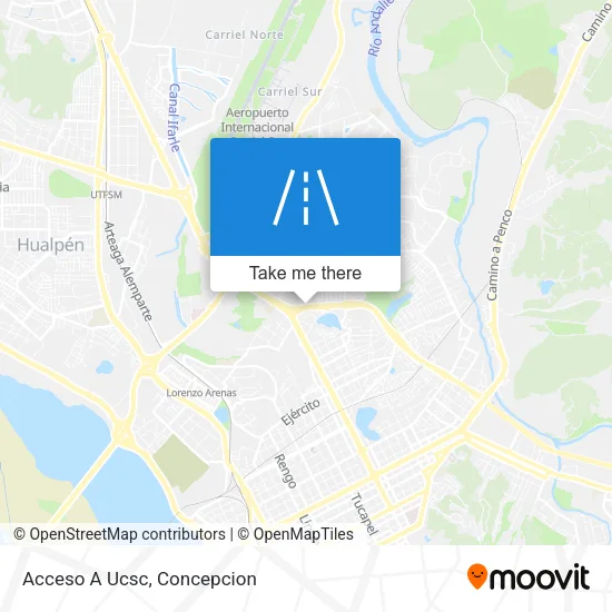 Acceso A Ucsc map