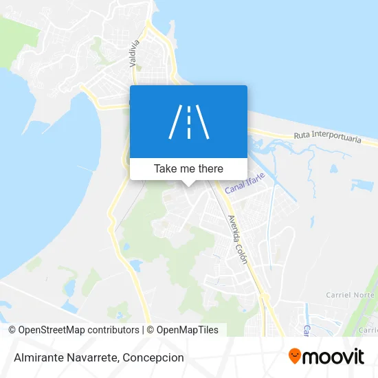 Almirante Navarrete map