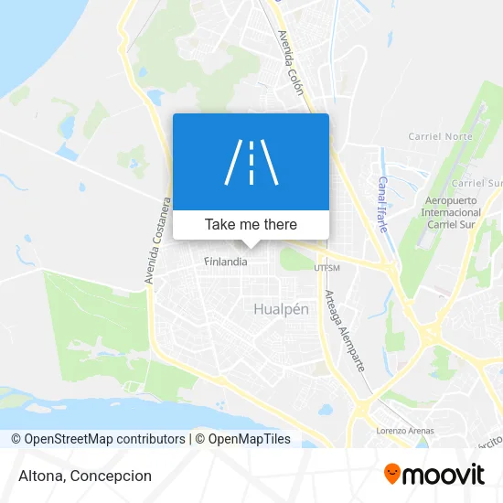 Altona map