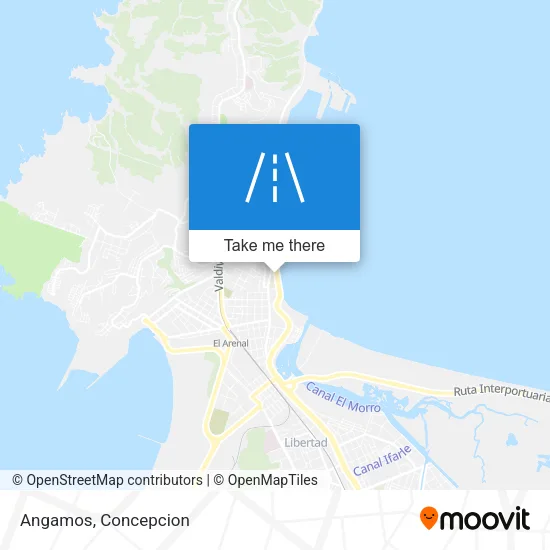 Angamos map