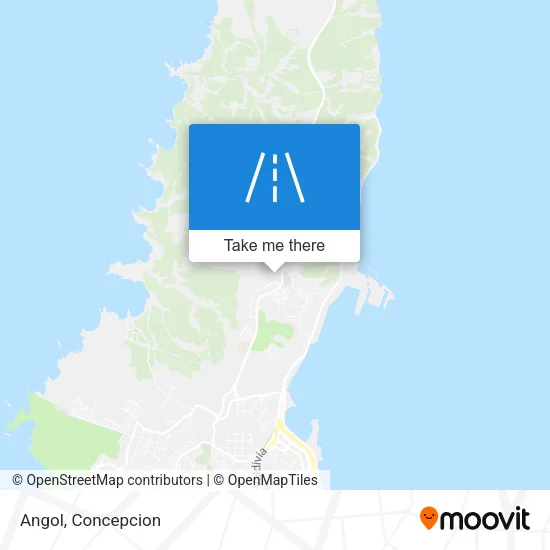 Mapa de Angol