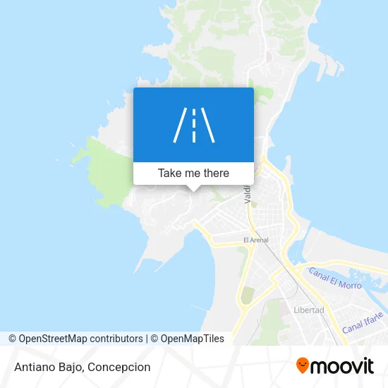 Antiano Bajo map