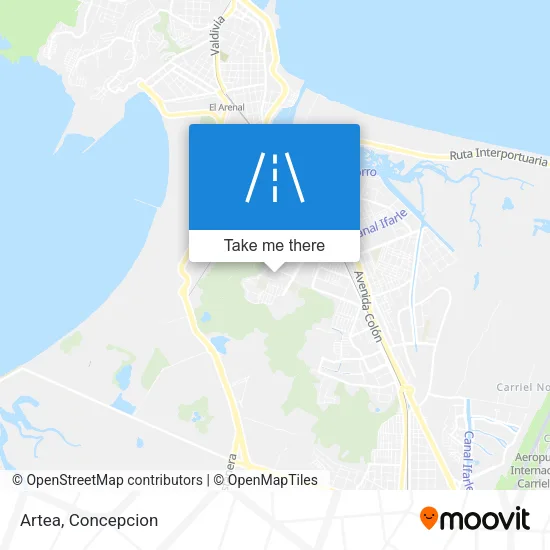 Artea map