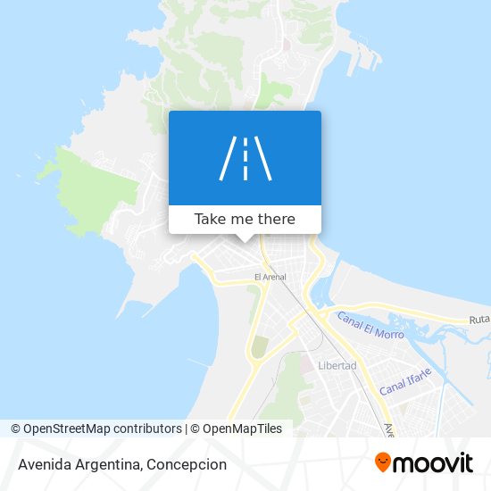 Avenida Argentina map