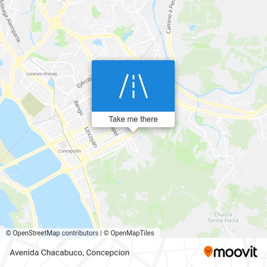 Avenida Chacabuco map