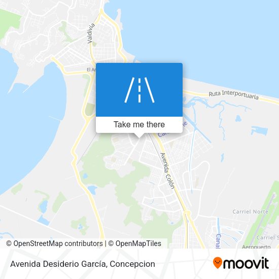 Mapa de Avenida Desiderio García