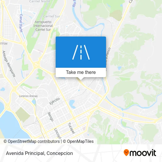 Mapa de Avenida Principal