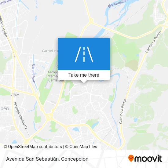 Mapa de Avenida San Sebastián