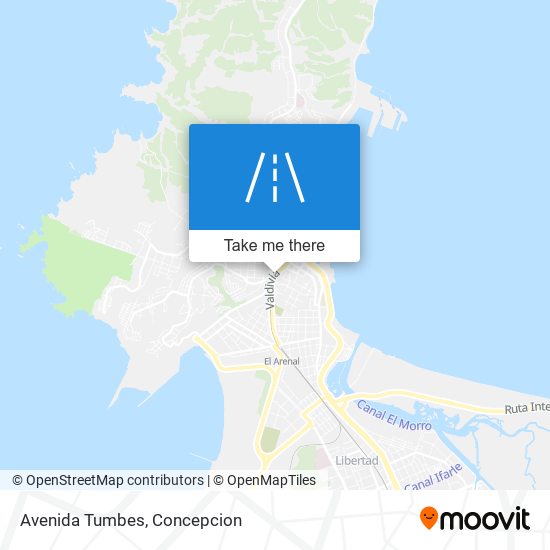 Avenida Tumbes map