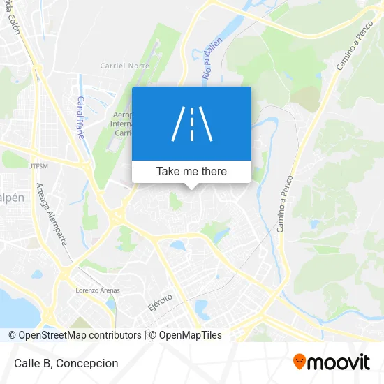 Calle B map