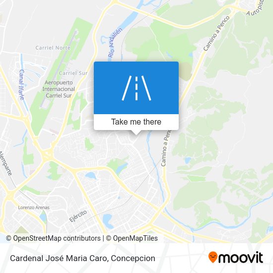 Mapa de Cardenal José Maria Caro
