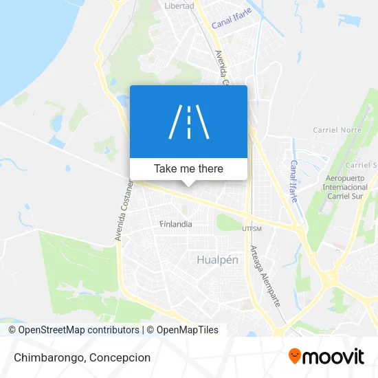 Mapa de Chimbarongo