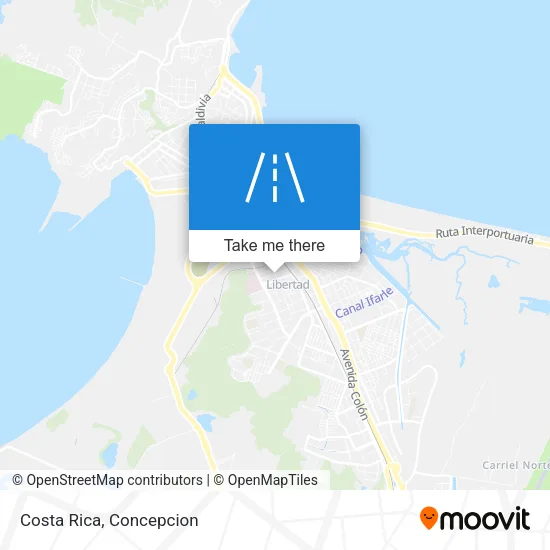 Costa Rica map